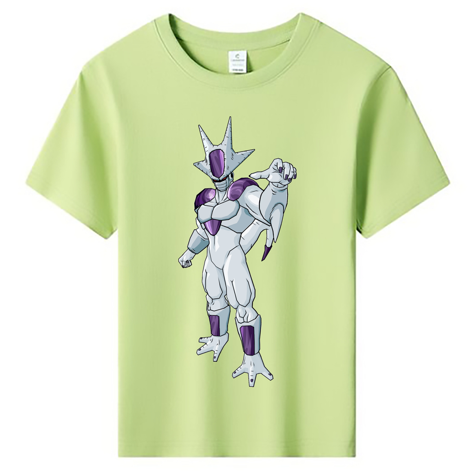 （画像用） ドラゴンボール クウラ DRAGON BALL Cooler Coora 綿100％キッズTシャツ（フロントプリント）